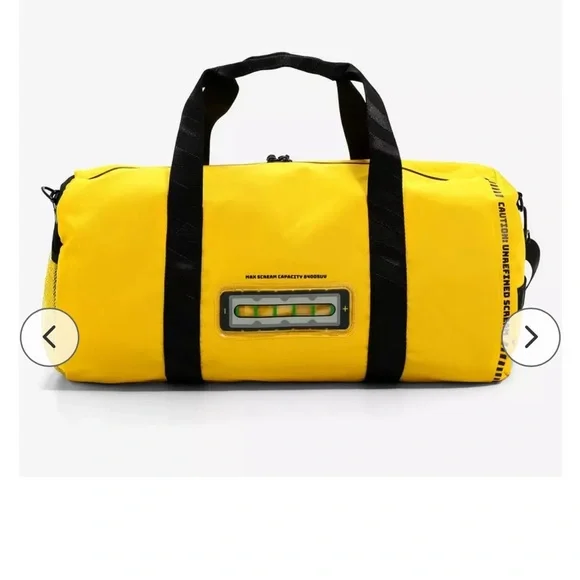 HP🎊🎊Disney Pixar Monsters, Inc. Scare Canister Duffel Bag - BoxLunch Exclusi… - Picture 4 of 10